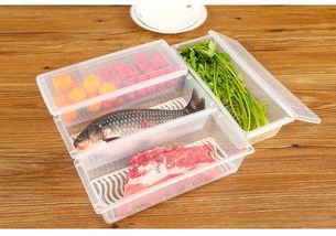 創意家居收納好物推薦 jc2188特價可瀝水保鮮盒